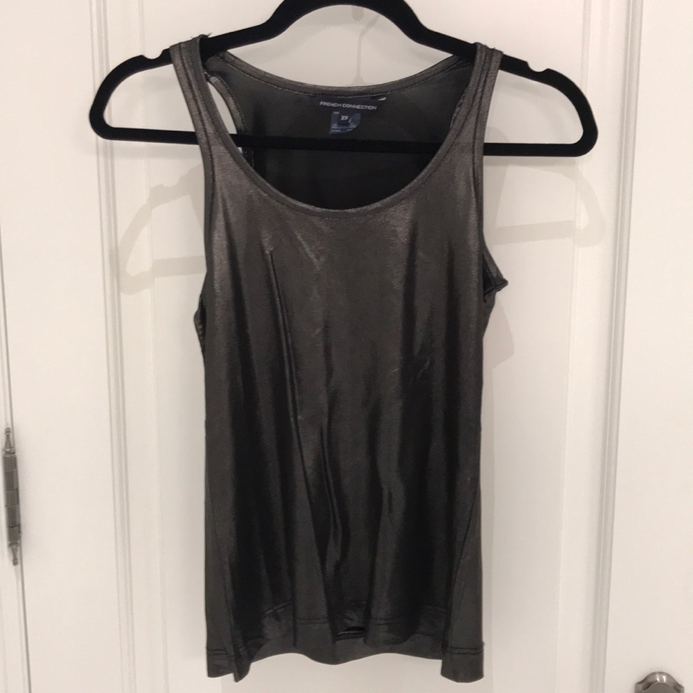 French Connection Shimmery Tank Top